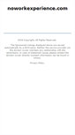 Mobile Screenshot of noworkexperience.com